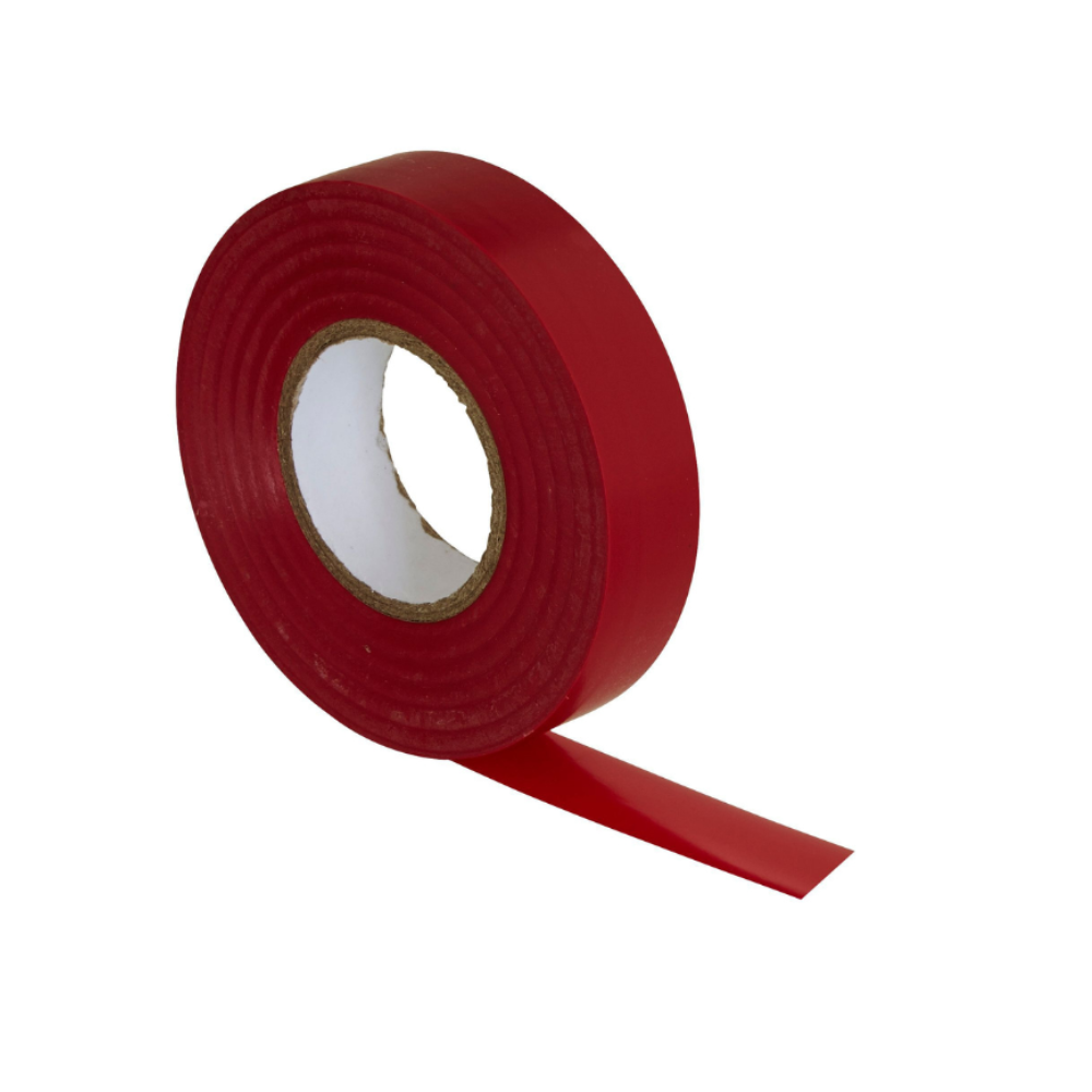 12mm Red PVC Tape
