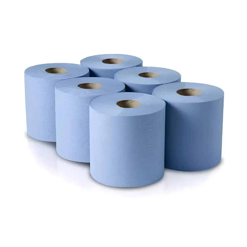 Blue Paper Roll