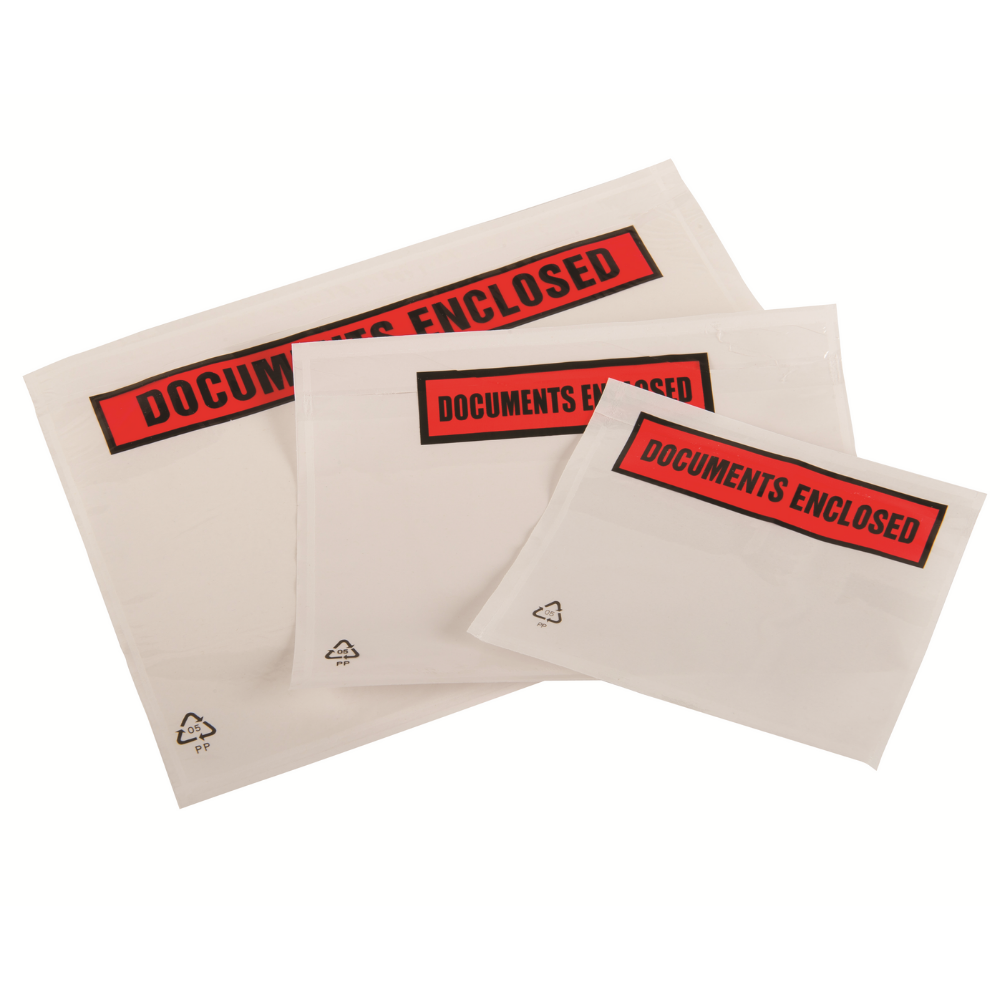 Shipping 'Documents Enclosed' Pouch