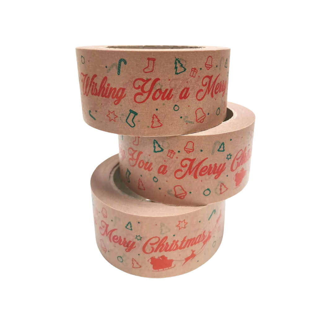 Christmas Printed Tape
